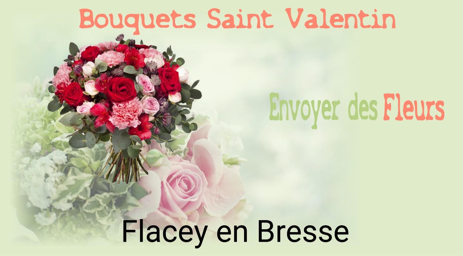 Roses de Saint-Valentin livrées à Flacey-en-Bresse